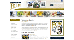 Desktop Screenshot of echo-oregon.com